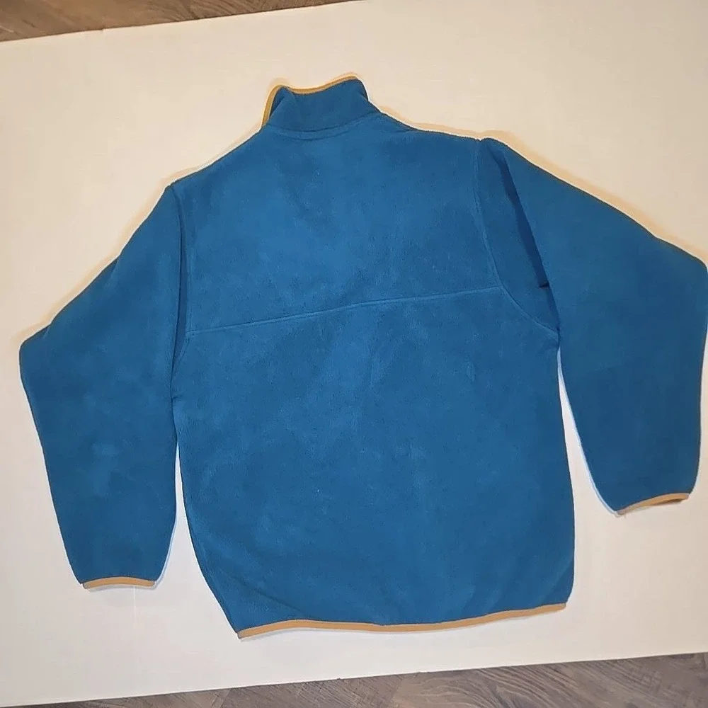 Patagonia Fleece Snap-T Pullover‎ Underwater Blue Men's XS Synchilla USA Jacket